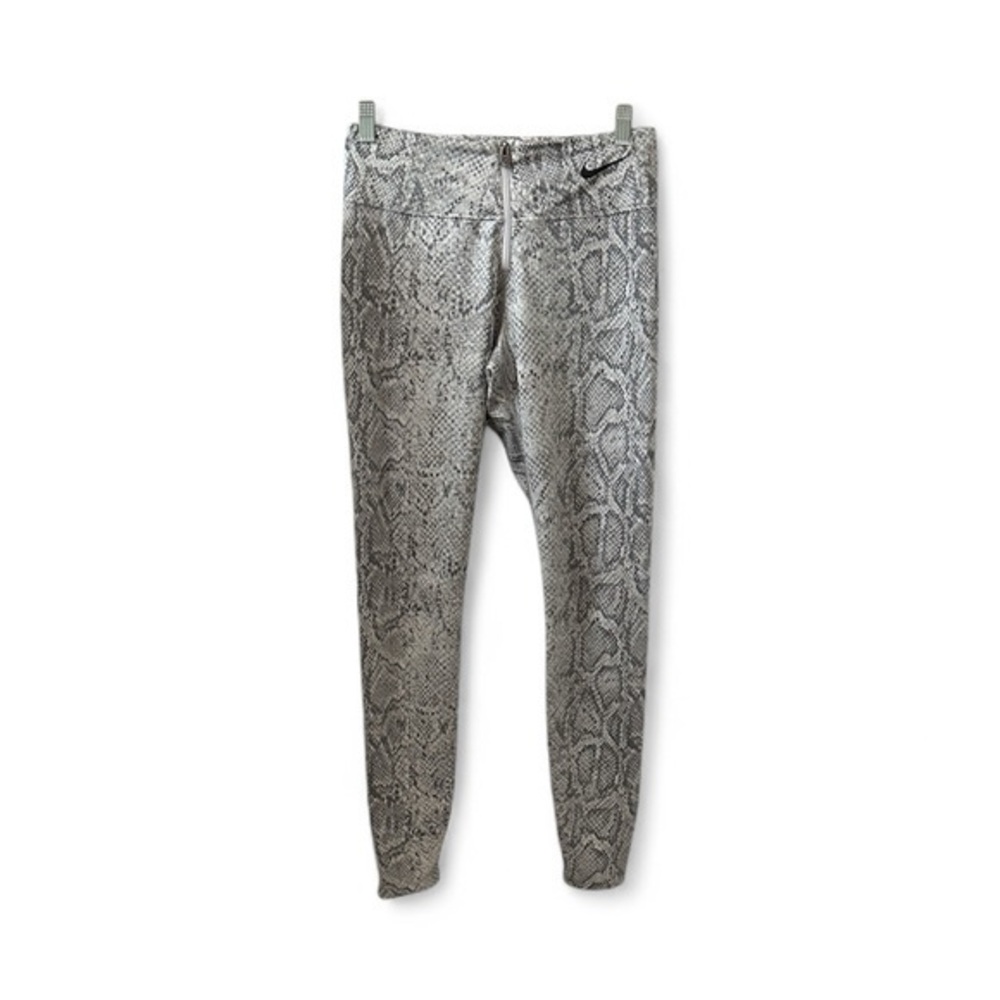 Nike Gray Snakeskin Leggings small